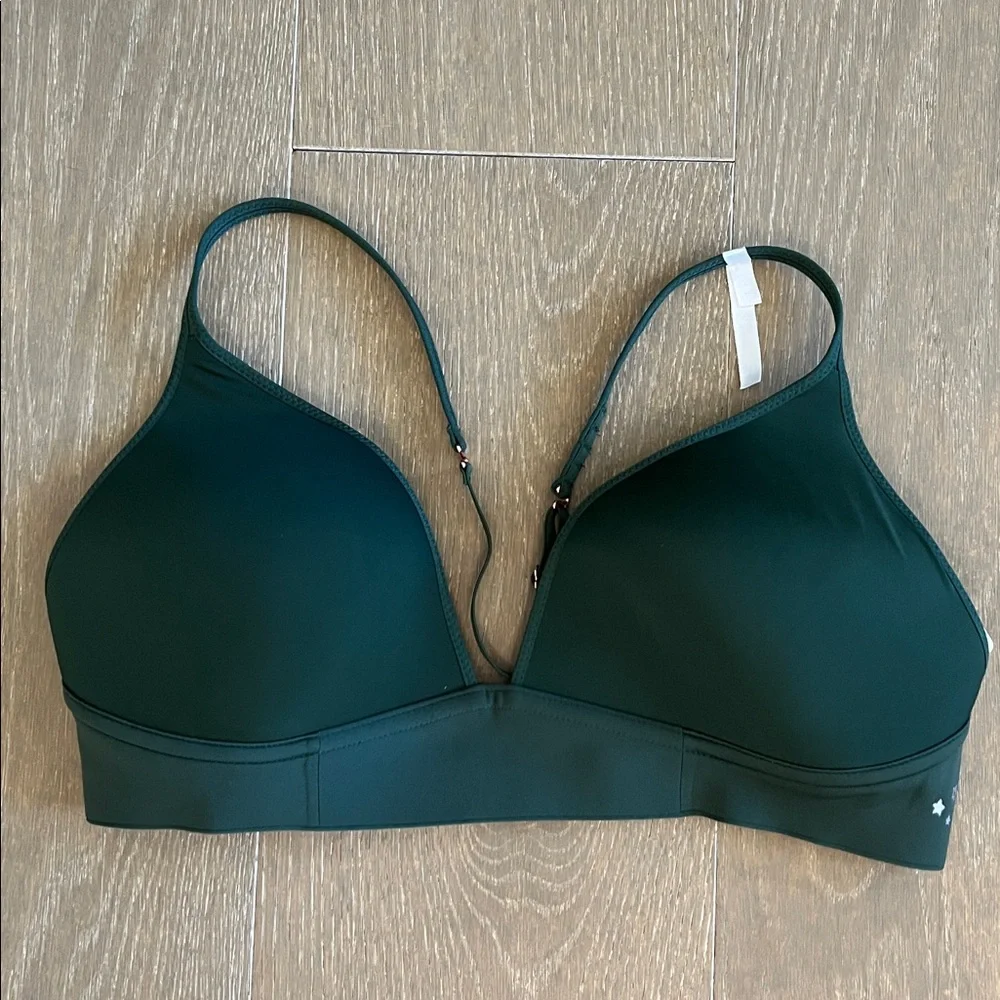 NWT aerie Convertible Strap Bra size n Deep Green size 36B